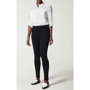 Spanx Jean-ish Ankle Leggings Jeans‎ Black Size Small